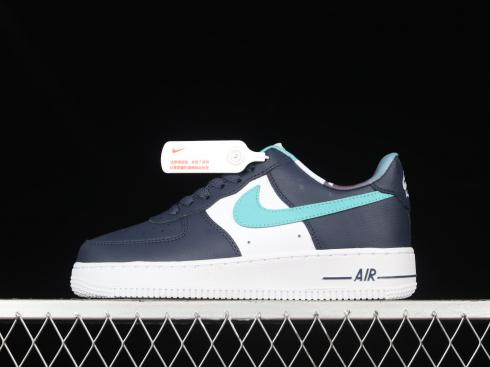 Nike Air Force 1 07 LV8 EMB Thunder Blue White DM0109-400