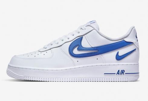 Nike Air Force 1 07 Low Game Royal White Blue Shoes DR0143-100