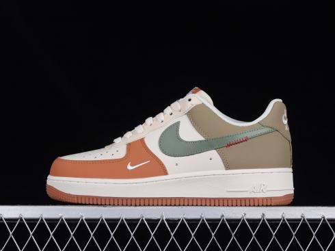 Nike Air Force 1 07 Low Green White Orange BS8871-801