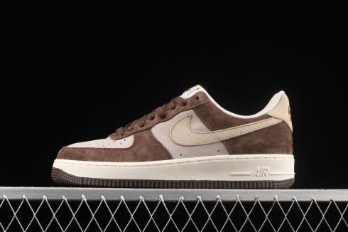 Nike Air Force 1 07 Low Mocha Brown White Shoes NT9988-218