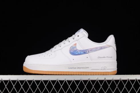 Nike Air Force 1 07 Low White Brown Purple DH4406-201