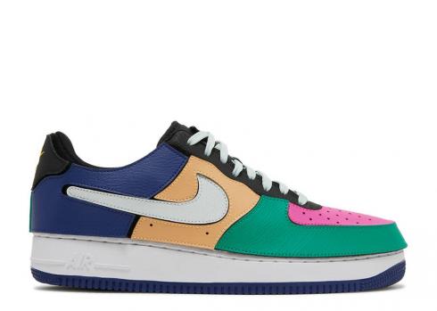 Nike Air Force 1 Black Multicolor Barely Fuchsia Grey Chalk Orange Lethal DB2576-001