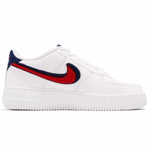 nike blue red and white