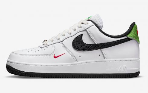 Nike Air Force 1 Low Just Do It Black White Green DV1492-101