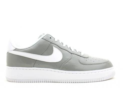 Nike Air Force 1 Low Supreme I O Slam Jam White Silver Metallic 318931-012