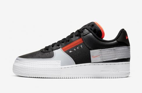 Nike Air Force 1 Type Black Hyper Crimson CQ2344-001