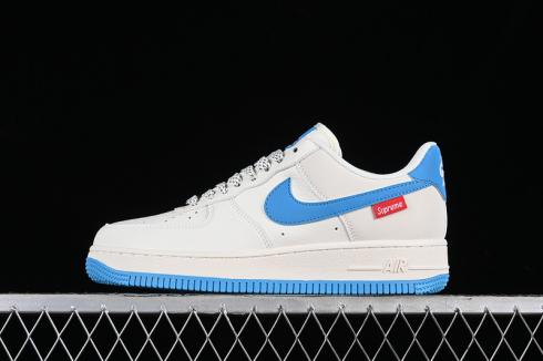 Supreme x Nike Air Force 1 07 Low Off White Blue Red HD1968-024
