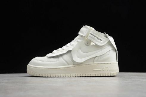 Nike Air Force 1 x CDG White Sail Black Silver DC3601-100