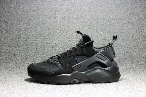 Nike Air Huarache Run Ultra Triple Black Unisex Running Shoes 753889-998