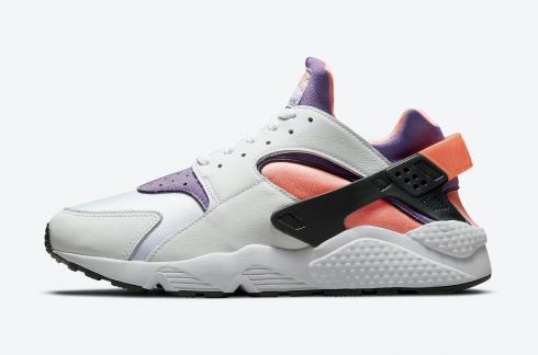 Nike Air Huarache Bright Mango Bright Mango White Purple Black DD1068-101