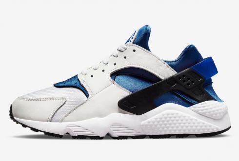 Nike Air Huarache White Metro Blue Sport Royal Black DD1068-106