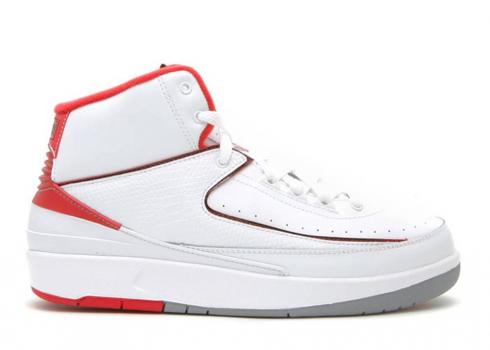 Air Jordan 2 Retro Gs Countdown Pack White Neutral Red Grey 308325-162