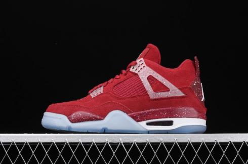 Air Jordan 4 Retro Georgetown Hoyas Claret Red White AJ4-1032076