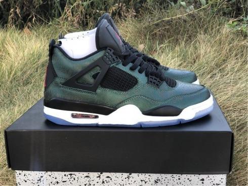 Air Jordan 4s Laser Jaguars Green AJ4-1043515