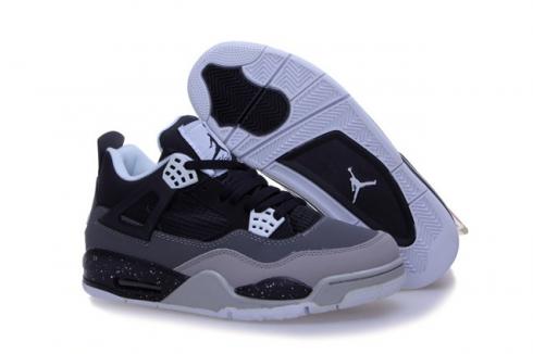 Air Jordan 4 Retro Fear Pack Black Grey 