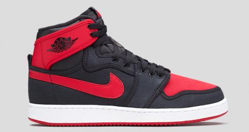 Air Jordan 1 KO Bred Black Varsity Red-White 638471-001