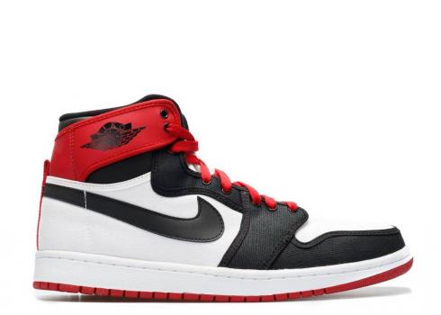 Air Jordan 1 Retro Ko Hi Ajko White Varstiy Black Red 402297-110