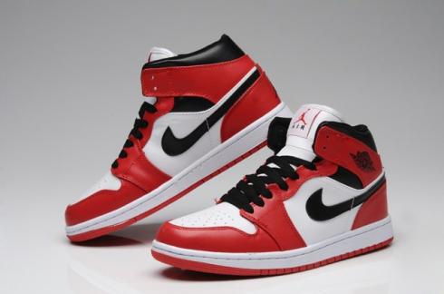 nike shoes red white black 