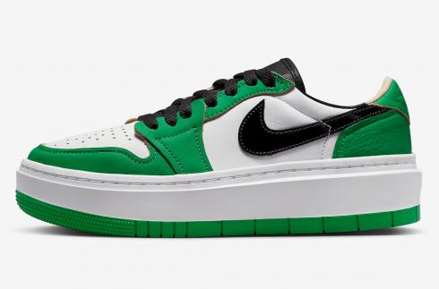 Air Jordan 1 Elevate Low SE Lucky Green White Onyx Black DQ8394-301