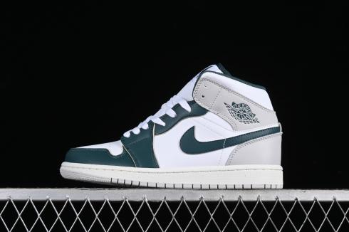 Air Jordan 1 Mid SE Oxidized Green White Sail Neutral Grey FQ7720-103