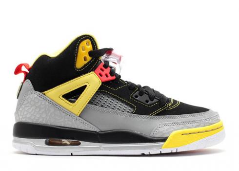 Air Jordan Spiz Ike Gs Black Red Yellow Yl Chilling Tour Silver Metallic 317321-050