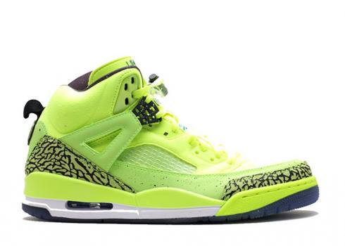 Air Jordan Spizike Bhm Blue Volt Black Photo 579593-712