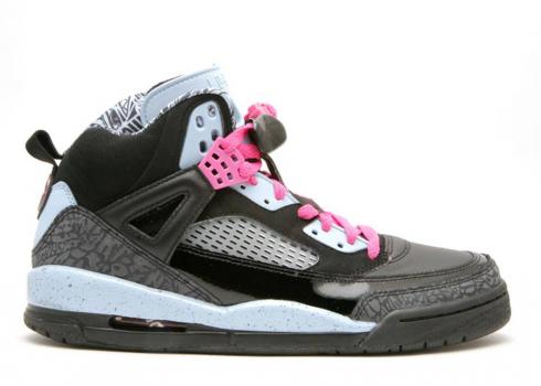 Air Jordan Womens Spiz Ike Pinkfire Blue Black Ice 317574-062