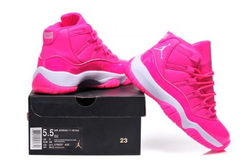 Nike Air Jordan Retro XI 11 Pink White 