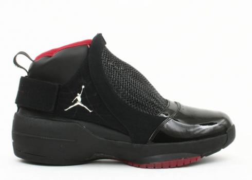 Air Jordan 19 Og Bred Chrome Black Varsity Red 307546-061