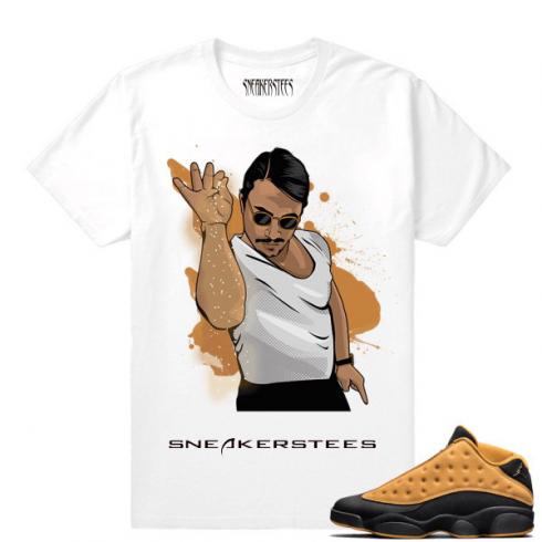 Jordan t shirt Match Chutney 13s