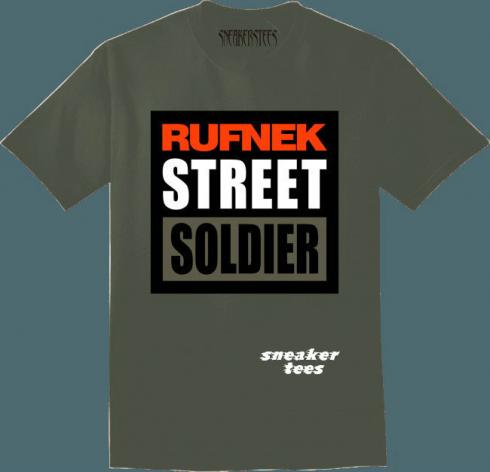 Jordan 8 Take Flight Shirt Street Soldier Olive