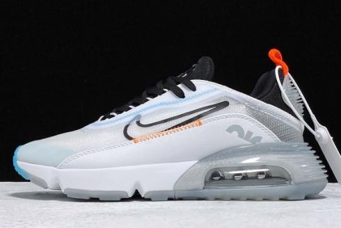 Nike Air Max 2090 White Black Blue Orange Mens and Womens Size CQ7630 101