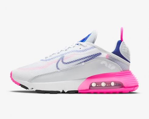 Nike Womens Air Max 2090 Laser Pink White Concord Pure Platinum CZ3867-101