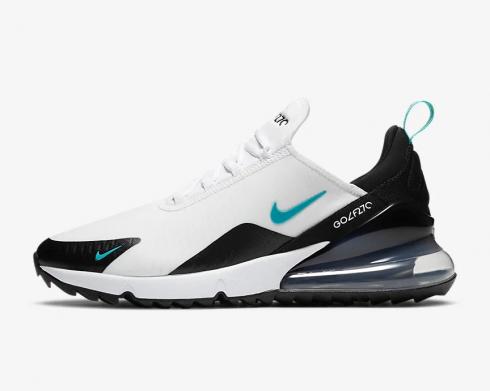 Nike Air Max 270 Golf Dusty Cactus White Black Metallic Silver CK6483-100