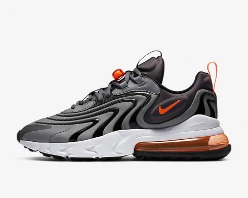 Nike Air Max 270 React ENG Iron Grey Black Total Orange CT1281-002