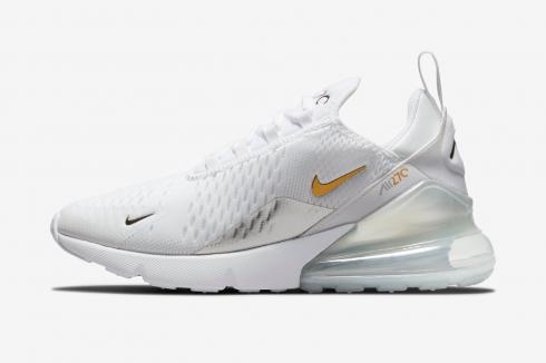 Nike Air Max 270 White Silver Gold DM3080-100