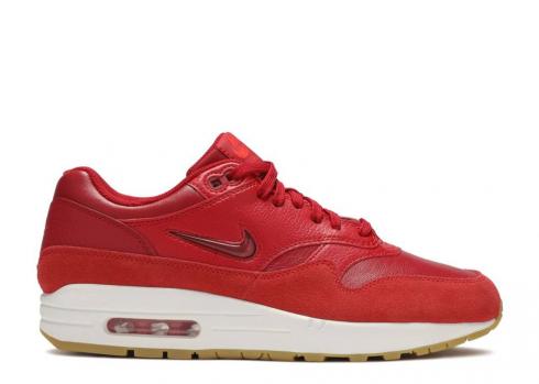 Nike Air Max 1 Premium Jewel Gym Red Speed AA0512-602