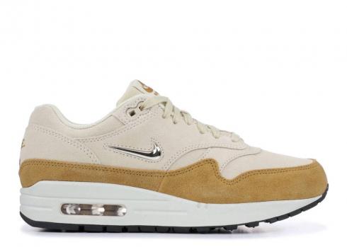 Nike Womens Air Max 1 Premium Sc Beach Grain Gold Metallic AA0512-200