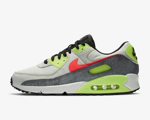 Nike Air Max 90 N7 Spruce Aura Ghost Green Black Flash Crimson CV0264-001