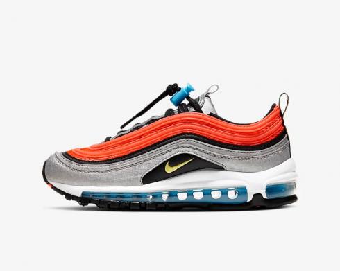 Nike Air Max 97 GS Sky Nike Metallic Silver Speed Yellow Black CW6012-001