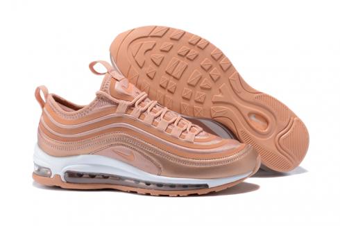 Nike Air Max 97 UL 17 SE Men Running Shoes 97 Ultra Light Pink White