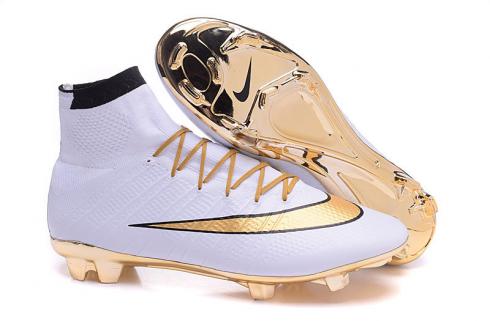 Nike Mercurial Superfly FG White Gold 