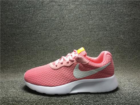 Nike Roshe Run Tanjun Lava Glow White Total Crimson Womens Running Shoes 815655-600