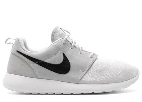 Nike Rosherun Suede Light Grey Summit Black White Ash 685280-017