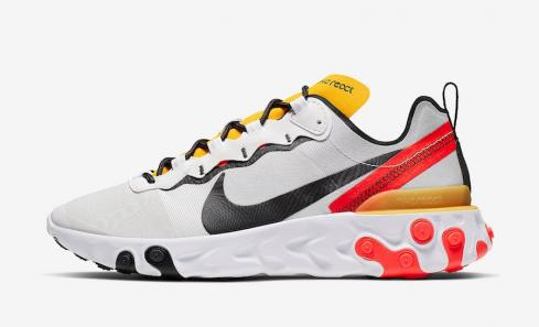 nike react element red and white