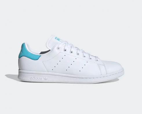 Adidas Stan Smith Cloud White Blue Glow Shoes EF4480