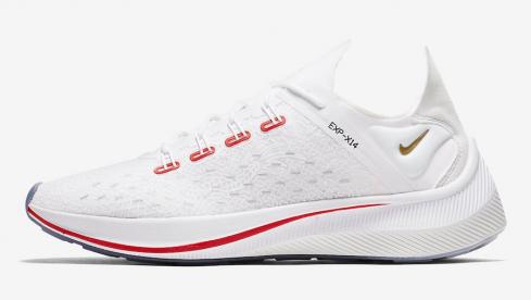 nike exp x14 white red