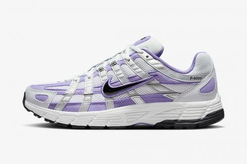 Nike P-6000 Space Purple White Metallic Silver Black FJ4745-500