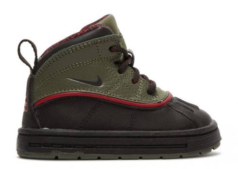 Nike Woodside 2 High Td Black Tea Medium Gym Olive Red 524874-236