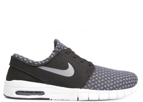 Stefan Janoski Max Metallic White Black Grey Cool 631303-004